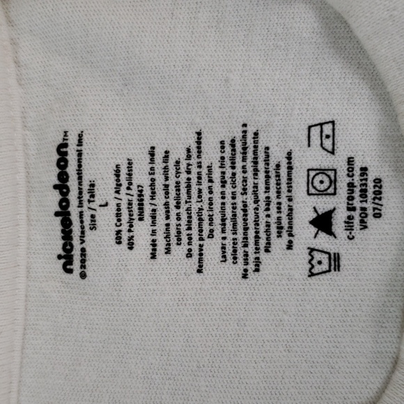 VTG 90's Nickelodeon Tshirt sz L - Picture 8 of 8
